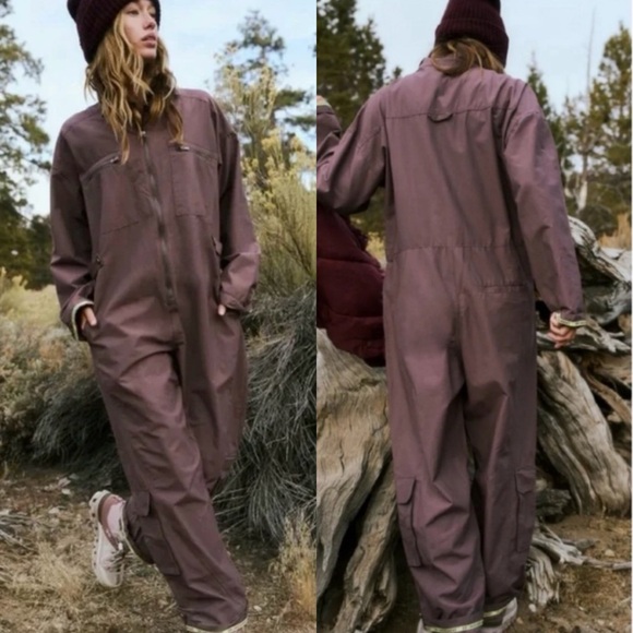 FREE PEOPLE MOVEMENT Mesmerize Me Coveralls Jumpsuit NEW - Picture 2 of 2